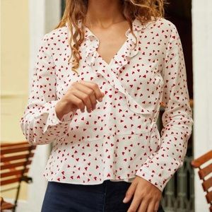 Heart blouse